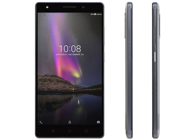 Smartphone Lenovo Phab 2 Plus PB2-670Y:
Procesador MediaTek MTK8783 Octa-Core,
Memoria RAM de 3GB, Almacenamiento de 32GB,
Pantalla LED Multi-touch de 6.4