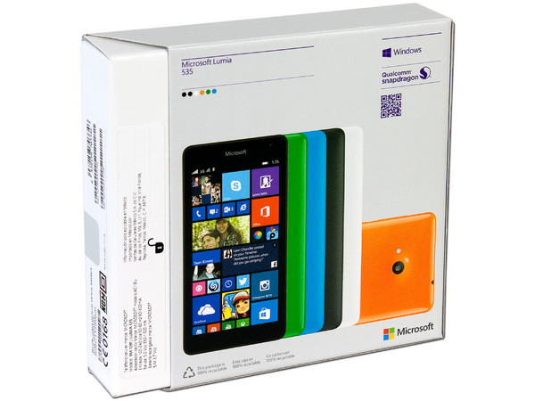 Smartphone Microsoft Lumia 535 con Pantalla Touch de 5
