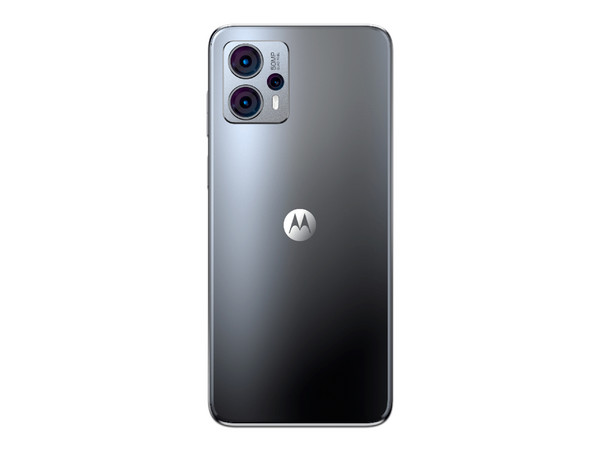 Smartphone Motorola Moto G23:
Procesador Helio G85 (hasta 2.0 GHz),
Memoria RAM de 4GB, Almacenamiento de 128GB,
Pantalla LED Multi-Touch de 6.5