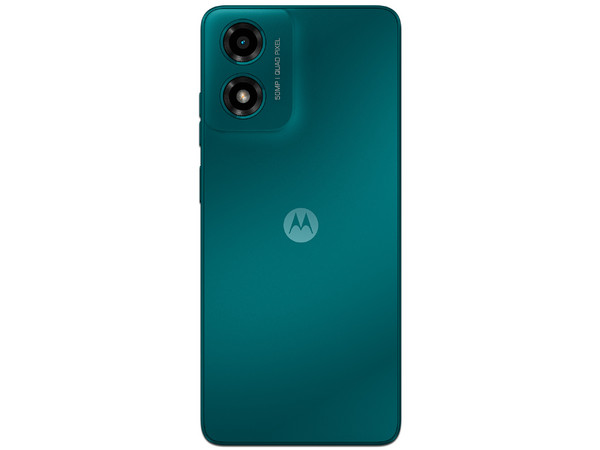 Smartphone Motorola Moto G04s: 
Procesador Unisoc T606 (hasta 1.6 GHz), 
Memoria RAM de 4GB, Almacenamiento de 256GB, 
Pantalla LED Multi Touch de 6.6