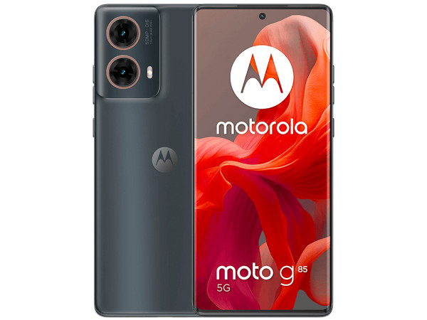 Smartphone Motorola Moto G85 5G:
Procesador Octa Core (hasta 2.2 GHz),
Memoria RAM de 8GB, Almacenamiento de 256GB,
Pantalla LCD de 6.67