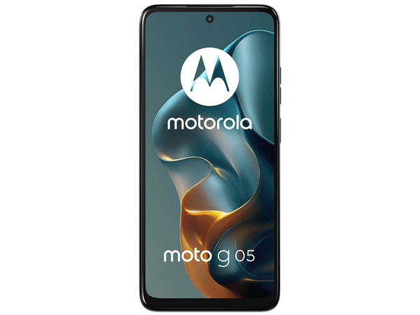 Smartphone Motorola Moto G05:
Procesador Octa-Core (hasta 2.0 GHz), 
Memoria RAM de 4GB, Almacenamiento de 128GB, 
Pantalla LED Multi-Touch de 6.67