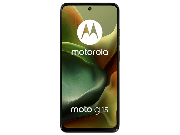 Smartphone Motorola Moto G15: 
Procesador Mediatek Helio G81 (hasta 2.0 GHz) , 
Memoria RAM de 4GB, Almacenamiento de 256GB, 
Pantalla LED Multi-Touch de 6.7