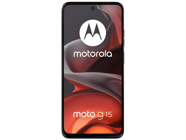 Smartphone Motorola Moto G15: 
Procesador Mediatek Helio G81 (hasta 2.0 GHz), 
Memoria RAM de 4GB, Almacenamiento de 128GB, 
Pantalla LED Multi-Touch de 6.7