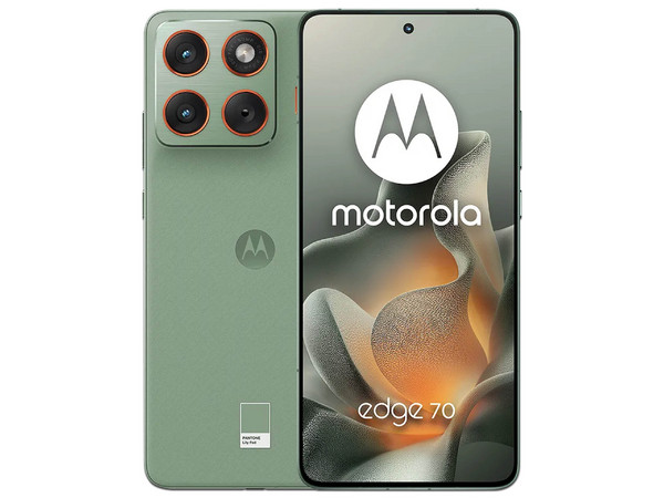 Smartphone Motorola Moto Edge 70: 
Procesador Snapdragon 7 Gen 4 (hasta 2.8 GHz), 
Memoria RAM de 8GB, Almacenamiento de 256GB, 
Pantalla LED de 6.67
