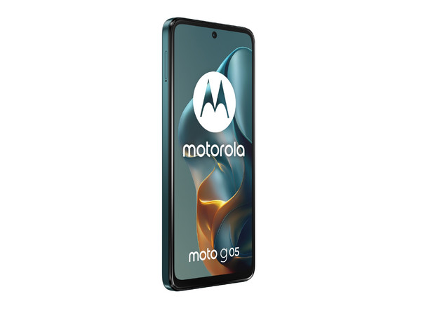 Smartphone Motorola Moto G05: 
Procesador Mediatek Helio G81 Extreme (hasta 2.0 GHz), 
Memoria RAM de 8GB, Almacenamiento de 256GB, 
Pantalla LED Multi-Touch de 6.67