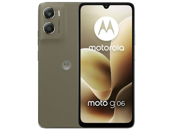 Smartphone Motorola Moto G06: 
Procesador MediaTek Helio G81 Extreme (hasta 2.0Ghz), 
Memoria RAM de 4GB, Almacenamiento de 256GB, 
Pantalla LCD de 6.88