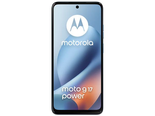 Smartphone Motorola Moto G17 Power: 
Procesador MediaTek Helio G81 Extreme (hasta 2.0 GHz), 
Memoria RAM de 8GB, 
Almacenamiento de 256GB, 
Pantalla de 6.7