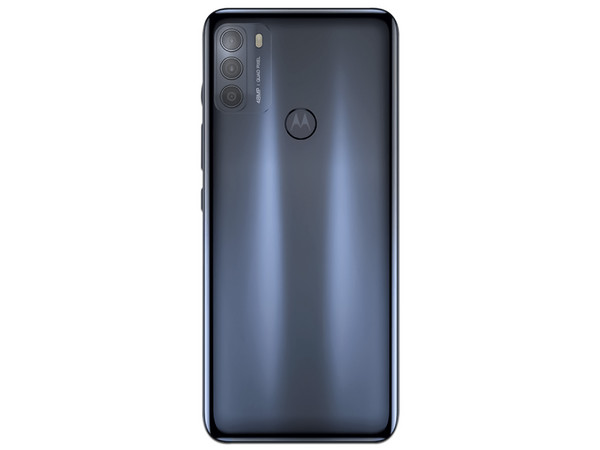 Smartphone Motorola Moto G50: 
Procesador Snapdragon 480 (hasta 2.00 GHz), 
Memoria RAM de 4GB, Almacenamiento de 128GB, 
Pantalla LED Multi Touch de 6.5