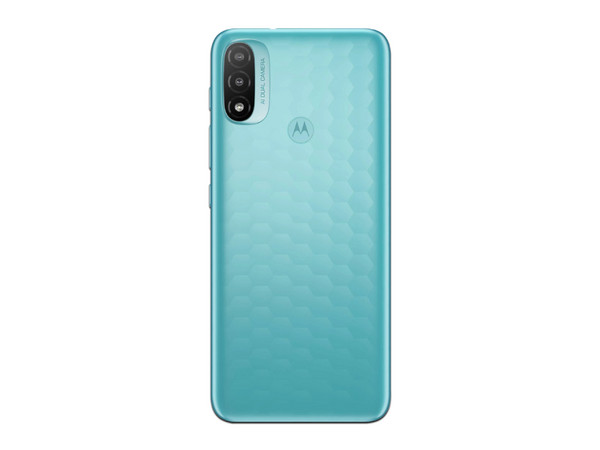 Smartphone Motorola Moto E20:
Procesador Unisoc T606 (hasta 1.6 GHz), 
Memoria RAM de 2GB, Almacenamiento de 32GB, 
Pantalla LED Multi Touch de 6.5