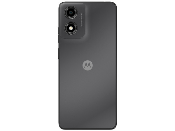 Smartphone Motorola Moto e14: 
Procesador Unisoc T606 (hasta 1.6 GHz), 
Memoria RAM de 2GB, Almacenamiento de 64GB, 
Pantalla LED Multi Touch de 6.6