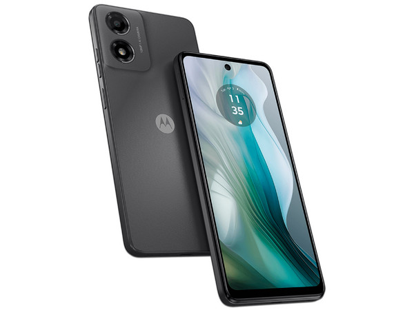 Smartphone Motorola Moto e14: 
Procesador Unisoc T606 (hasta 1.6 GHz), 
Memoria RAM de 2GB, Almacenamiento de 64GB, 
Pantalla LED Multi Touch de 6.6