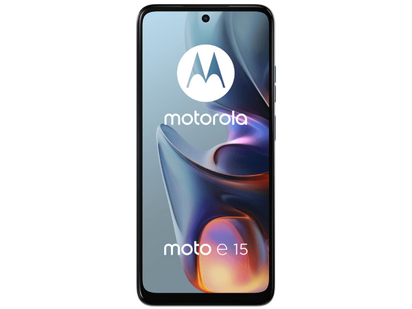 Smartphone Motorola Moto E15: 
Procesador Mediatek Helio G81 (hasta 2.0 GHz), 
Memoria RAM de 2GB, Almacenamiento de 64GB, 
Pantalla LED-Multi-Touch de 6.67