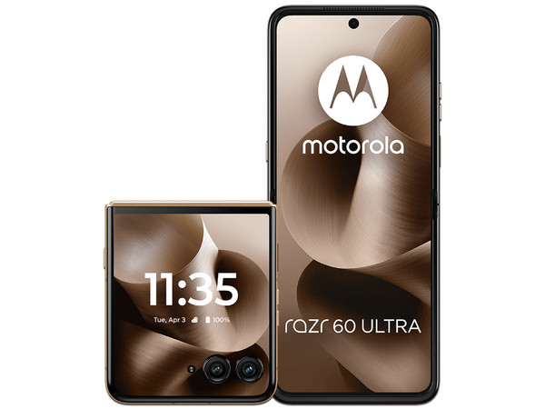 Smartphone Motorola Razr 60 Ultra:
Procesador Octa Core,
Memoria RAM de 16GB, Almacenamiento interno de 1TB,
Pantalla interna de 7