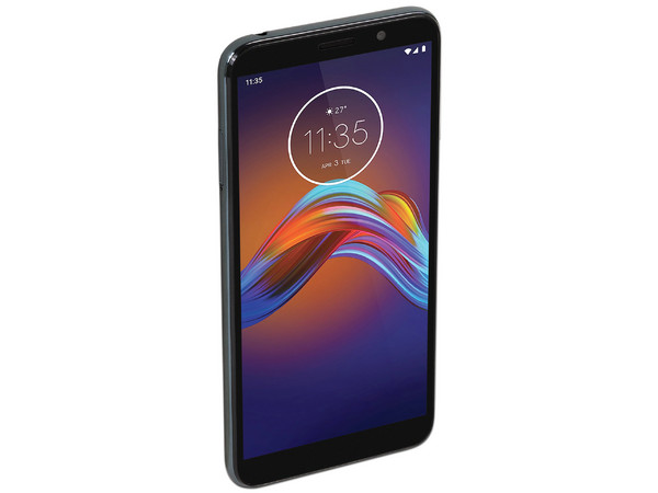 Smartphone Motorola Moto E6 Play:
Procesador Mediatek MT6739 Quad Core (1.5 GHz),
Memoria RAM de 2GB, Almacenamiento de 32GB ,
Pantalla LED Multi Touch de 5.5