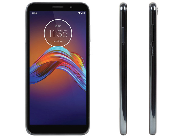 Smartphone Motorola Moto E6 Play:
Procesador Mediatek MT6739 Quad Core (1.5 GHz),
Memoria RAM de 2GB, Almacenamiento de 32GB ,
Pantalla LED Multi Touch de 5.5