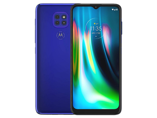 Smartphone Motorola Moto G9 Play:
Procesador Snapdragon 662 (2.0 GHz),
Memoria RAM de 4GB, Almacenamiento de 128GB,
Pantalla LED Multi Touch de 6.5