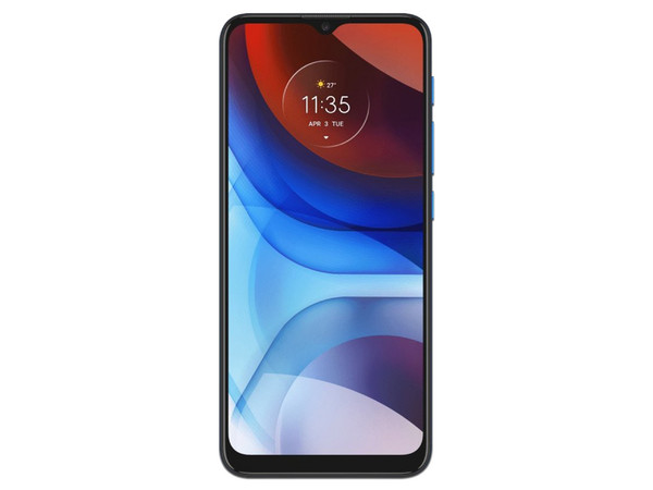 Smartphone Motorola Moto E7:
Procesador Mediatek Helio G25 Octa Core (hasta 2.0 GHz),
Memoria RAM de 2GB, Almacenamiento de 32GB,
Pantalla LED Multi Touch de 6.5