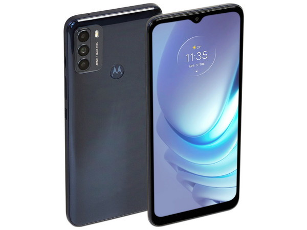 Smartphone Motorola Moto G50: 
Procesador Snapdragon 480 (hasta 2.00 GHz), 
Memoria RAM de 4GB, Almacenamiento de 128GB, 
Pantalla LED Multi Touch de 6.5