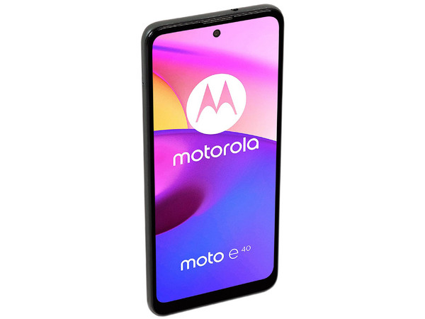 Smartphone Motorola Moto E40:
Procesador UNISOC T700 (hasta 1.8 GHz),
Memoria RAM de 4GB, Almacenamiento de 64GB,
Pantalla LED Multi Touch de 6.5