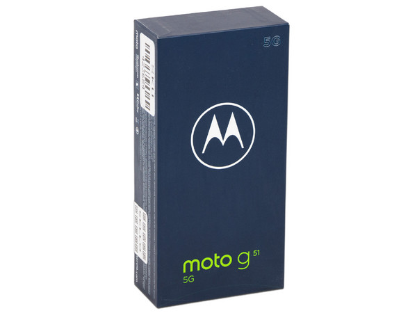 Smartphone Motorola Moto G51 5G: 
Procesador Snapdragon 480+ (hasta 2.2 GHz), 
Memoria RAM de 4GB, Almacenamiento de 64GB, 
Pantalla LED Multi Touch de 6.8