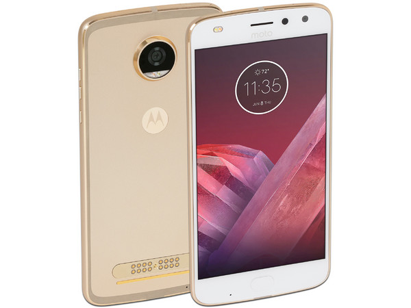 Smartphone Motorola Moto Z2 Play:
Procesador Octa-core (hasta 2.21GHz),
Memoria RAM de 4GB, Almacenamiento de 64GB (expandible con microSD),
Pantalla 5.5