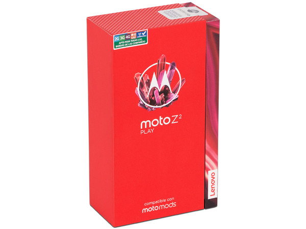 Smartphone Motorola Moto Z2 Play:
Procesador Octa-core (hasta 2.21GHz),
Memoria RAM de 4GB, Almacenamiento de 64GB (expandible con microSD),
Pantalla 5.5