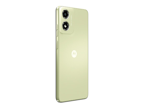 Smartphone Motorola Moto E14: 
Procesador Unisoc T606 (hasta 1.6 GHz), 
Memoria RAM de 2GB, Almacenamiento de 64GB, 
Pantalla LED Multi Touch de 6.6