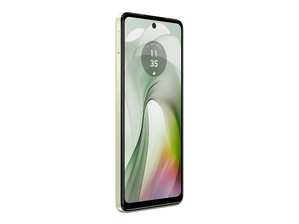 Smartphone Motorola Moto E14: 
Procesador Unisoc T606 (hasta 1.6 GHz), 
Memoria RAM de 2GB, Almacenamiento de 64GB, 
Pantalla LED Multi Touch de 6.6