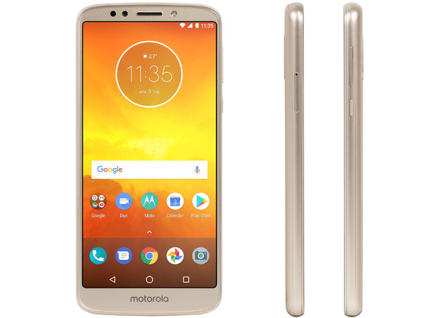 Smartphone Motorola Moto E5:
Procesador Procesador Snapdragon 430 Octa Core (1.4 GHz),
Memoria RAM de 2GB, Almacenamiento de 16GB,
Pantalla LED Multi Touch de 5.7