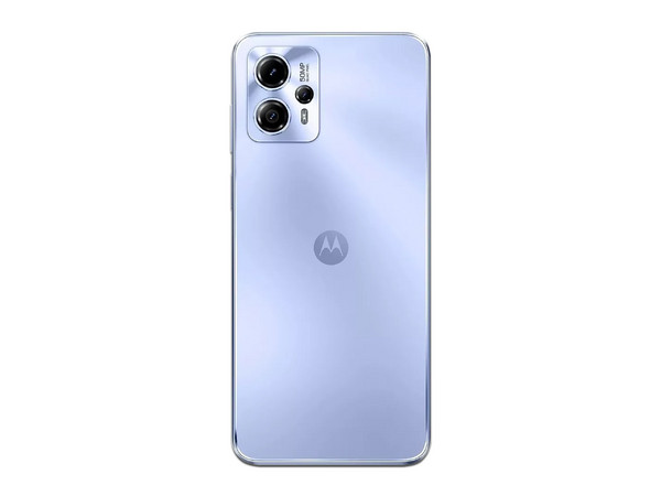 Smartphone Motorola Moto G13: 
Procesador MediaTek Helio G85 (hasta 2 GHz), 
Memoria RAM de 4GB, 
Almacenamiento de 128GB, 
Pantalla LCD IPS de 6.5
