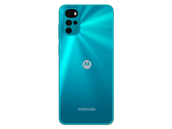 Smartphone Motorola Moto G22:
Procesador MediaTek Helio G37 Octa Core (hasta 2.3 GHz),
Memoria RAM 4GB,
Almacenamiento de 128GB,
Pantalla LCD Multi touch HD+ de 6.5