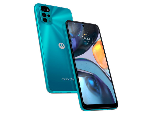 Smartphone Motorola Moto G22:
Procesador MediaTek Helio G37 Octa Core (hasta 2.3 GHz),
Memoria RAM 4GB,
Almacenamiento de 128GB,
Pantalla LCD Multi touch HD+ de 6.5