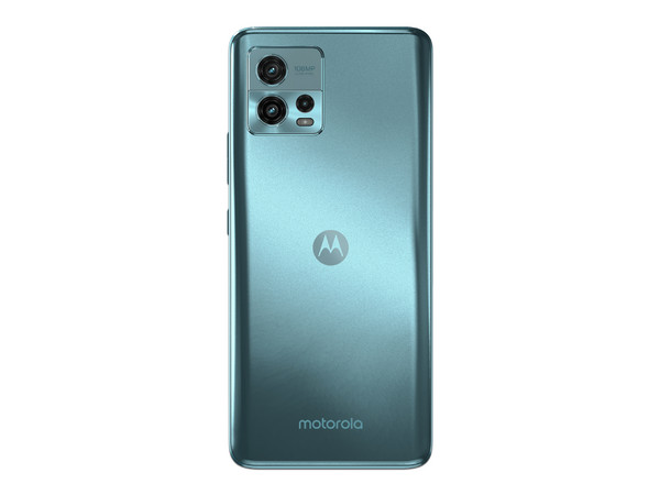 Smartphone Motorola Moto G72:
Procesador MediaTek Helio G99 (hasta 2.2 GHz),
Memoria RAM de 6GB, Almacenamiento de 128GB,
Pantalla LED Multi Touch de 6.6