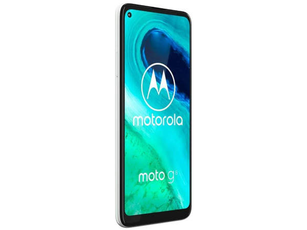 Smartphone Motorola Moto G8: 
Procesador Qualcomm Snapdragon (hasta 2.2GHz), 
Memoria RAM de 4GB, Almacenamiento de 64GB, 
Pantalla LCD IPS de 6.4