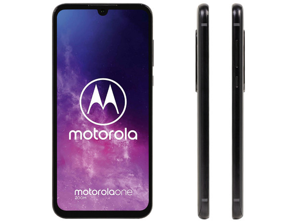 Smartphone Motorola One Zoom: 
Procesador Snapdragon 675 (hasta 2.0 GHz), 
Memoria RAM de 4GB, Almacenamiento de 128GB,
Pantalla AMOLED de 6.39