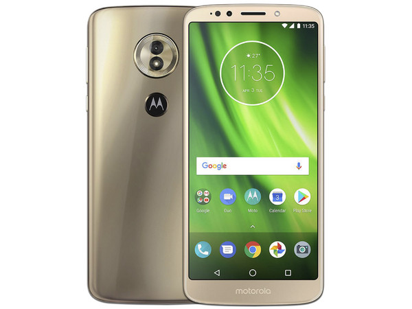 Smartphone Motorola Moto G6 Play:
Procesador Snapdragon 430 Octa Core (1.4 GHz),
Memoria RAM de 3GB, Almacenamiento de 32GB,
Pantalla 5.7