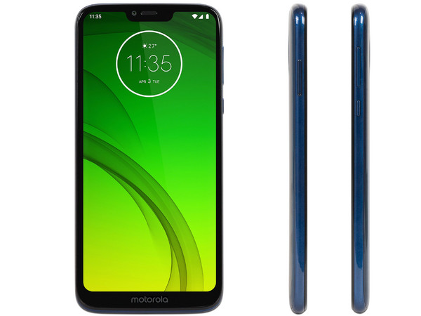 Smartphone Motorola Moto G7 Power:
Procesador Snapdragon 632 Octa Core (1.8 GHz),
Memoria RAM de 3GB, Almacenamiento de 32GB,
Pantalla 6.2