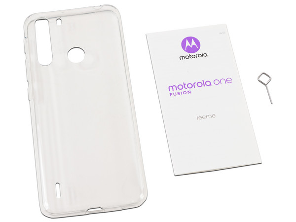 Smartphone Motorola One Fusion: 
Procesador Snapdragon 710 Octa-Core (2.2GHz), 
Memoria RAM de 4GB, Almacenamiento de 128GB, 
Pantalla LED de 6.5