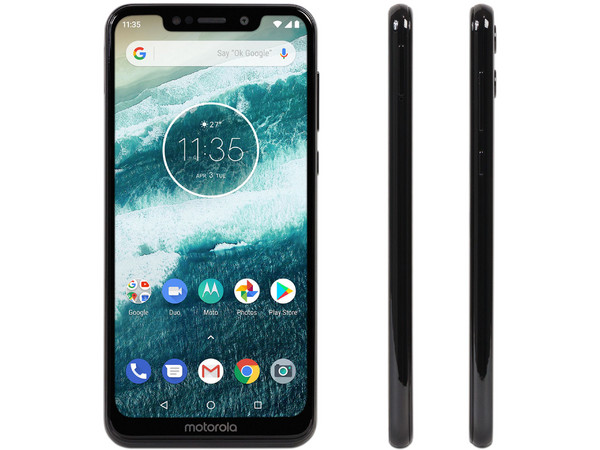 Smartphone Motorola Moto One:
Procesador Snapdragon 625 Octa Core (2.0 GHz),
Memoria RAM de 4GB, Almacenamiento de 64GB
(expandible con micro SD),
Pantalla de 5.9