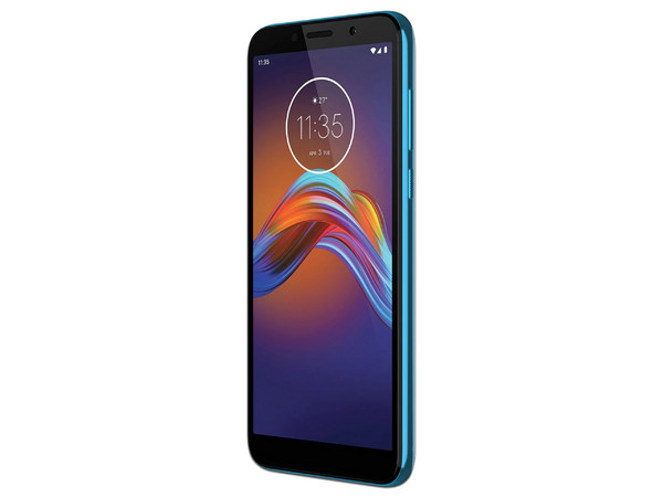 Smartphone Motorola Moto E6 Play:
Procesador Mediatek MT6739 Quad Core (1.5 GHz),
Memoria RAM de 2GB, Almacenamiento de 32GB ,
Pantalla LED Multi Touch de 5.5