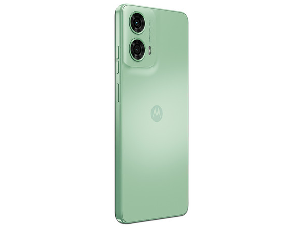 Smartphone Motorola Moto G24: 
Procesador Mediatek Helio G85 (hasta 2.0 GHz), 
Memoria RAM de 4GB, 
Almacenamiento de 128GB, 
Pantalla LED Multi Touch de 6.6