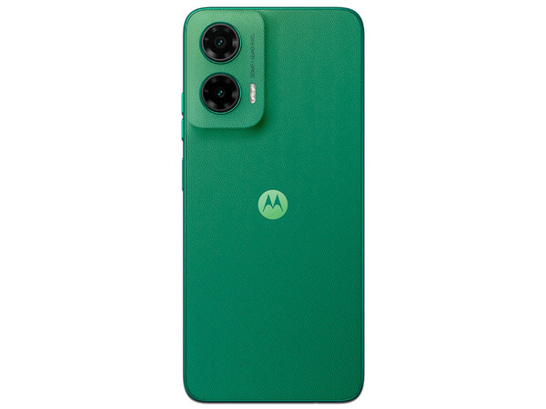 Smartphone Motorola G 35:
Procesador Octa-Core (hasta 2.2GHz),
Memoria Ram de 4 Gb, Almacenamiento de 256 GB,
Wi-Fi, Bluetooth 5,
Cámara de 50MP,
Android 14, Color Verde.