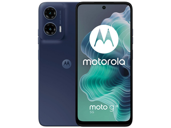 Smartphone Motorola Moto G35: 
Procesador Unisoc T760 (hasta 2.2 GHz), 
Memoria RAM de 4GB, Almacenamiento de 256GB, 
Pantalla LED Multi-Touch de 6.7