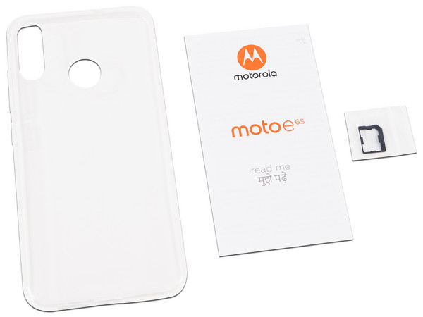 Smartphone Motorola Moto E6s:
Procesador MediaTek Helio P22 (hasta 2.0 GHz),
Memoria RAM de 4GB, Almacenamiento de 64GB,
Pantalla LED Multi Touch de 6.1
