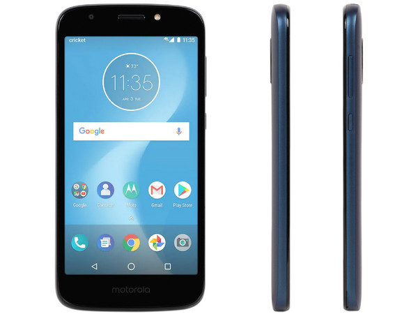 Smartphone Motorola Moto E5 Cruise:
Procesador Quad Core (1.40 GHz),
Memoria RAM de 2GB, Almacenamiento de 16GB (expandible con microSD),
Pantalla 5.2