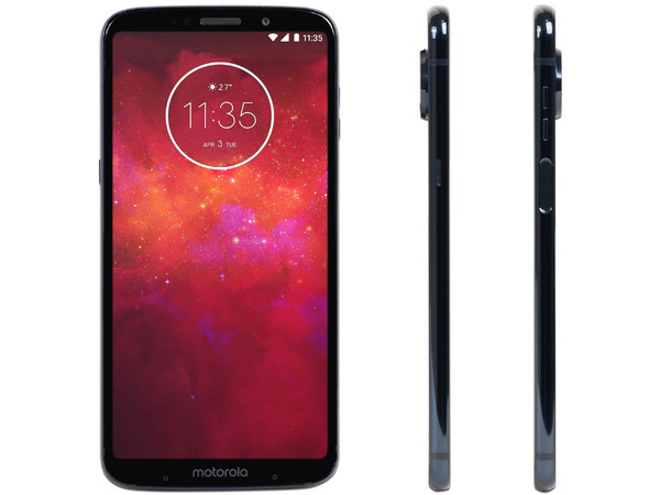 Smartphone Motorola Moto Z3 Play Deep Indigo:
Procesador Snapdragon 636 Octa Core (1.8 GHz),
Memoria RAM de 4GB, Almacenamiento de 64GB (expandible con microSD),
Pantalla 6