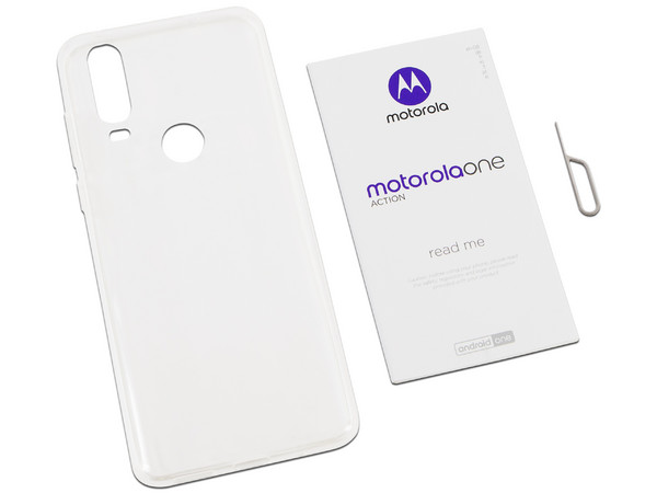 Smartphone Motorola One Action: 
Procesador Exynos 9609 (hasta 2.2 GHz),
Memoria RAM de 4GB, Almacenamiento de 128GB,
Pantalla LED Multi Touch de 6.3