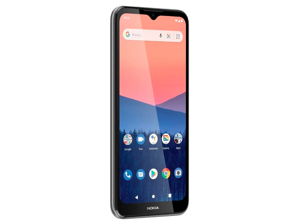 Smartphone Nokia C21:
Procesador Octa-Core (hasta 1.6 GHz),
Memoria RAM de 2GB, Almacenamiento de 32GB,
Pantalla LED Multi Touch de 6.5