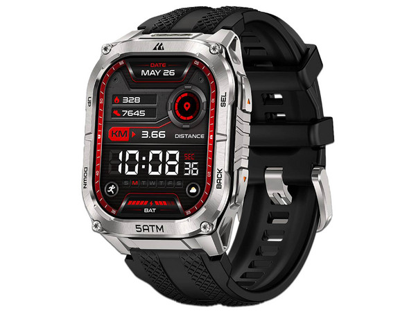 Smartwatch KOSPET TANK M4C: 
Pantalla AMOLED de 1.96